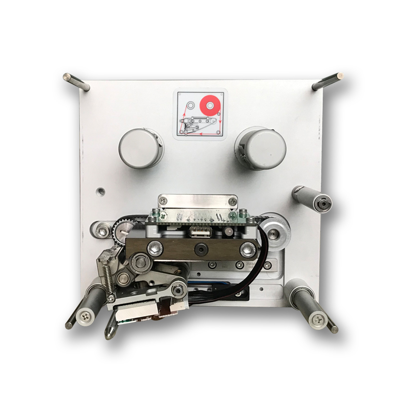 DIKAI D02 Thermotransfer-Drucker mit 24mm Druckkopf, 200 DPI und 120 PPM Druckgeschwindigkeit für Vertikalpacker