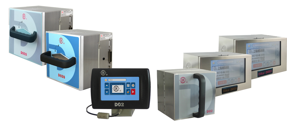 Dikai D05S Thermotransfer-Overprinter mit 53 mm * 150 mm Druckbereich, 2-36 m/Minute Druckgeschwindigkeit und AC 220V/50Hz 110V/60Hz Stromversorgung