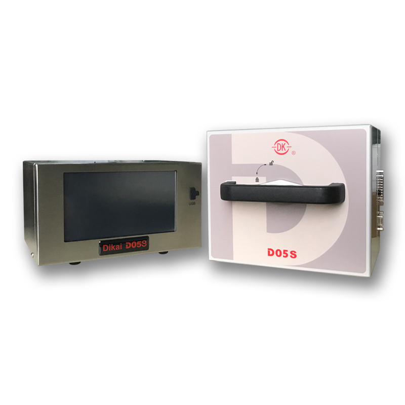 Dikai D05S automatischer Wärmeübertragungs-Überdrucker mit 53 mm Druckkopf und langer Lebensdauer für Datums- und Barcode-Druck